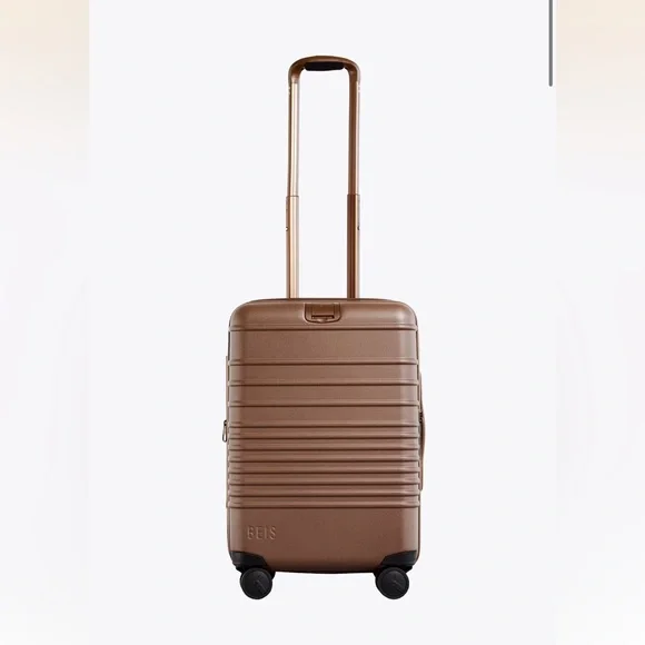 BNWT BEIS The Carry-On Roller Suitcase in Maple - Picture 1 of 3